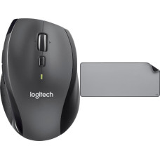 Logitech Mysz Logitech M705 Marathon (910-001949) + Studio Series - MID GREY (956-000052)