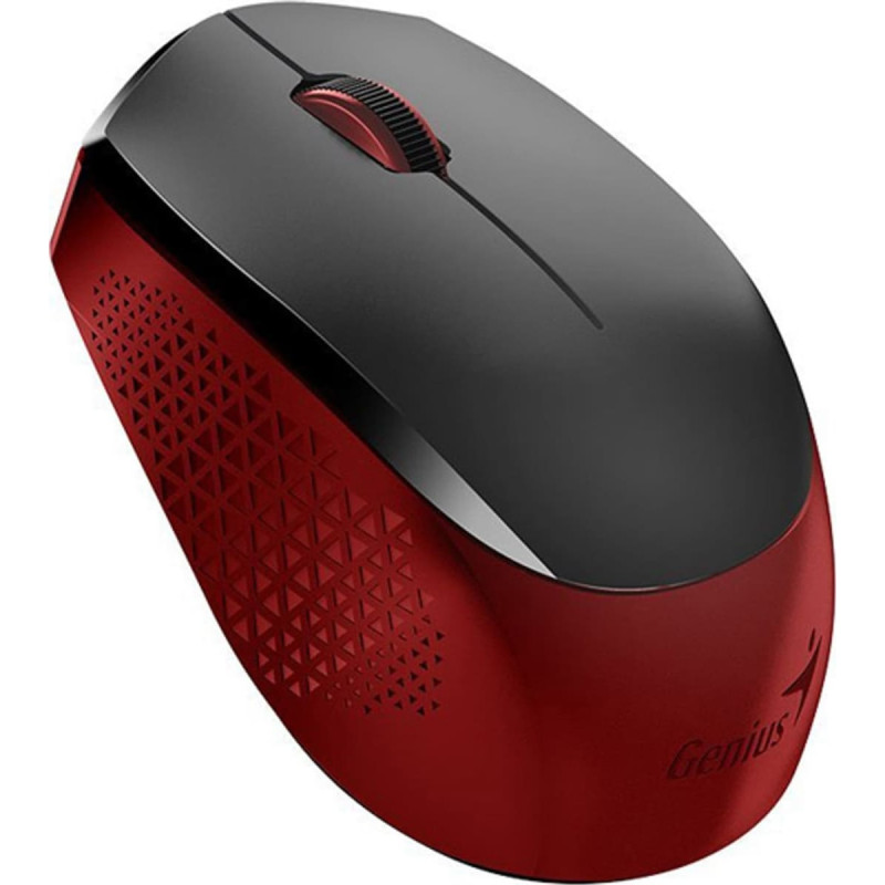 Genius Mouse Genius Genius Mouse NX-8000S, 1600DPI, 2.4 [GHz], optical, 3rd class, wireless USB, black and red, AA