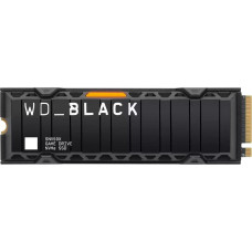Western Digital WD Black SN850X NVMe SSD 2 TB (black, PCIe 4.0 x4, NVMe, M.2 2280, heatsink)