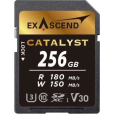 Exascend Karta ExAscend Catalyst SDXC 256 GB Class 10 UHS-I/U3 V30 (EX256GSDU1)