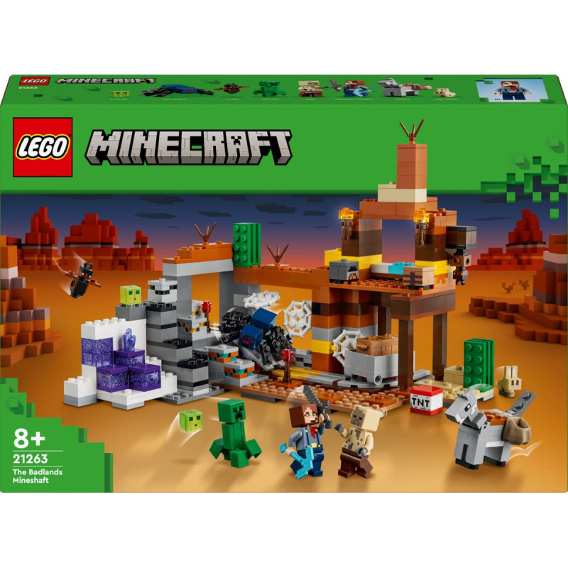 Lego 21263 Minecraft The Badlands Mine, construction toy