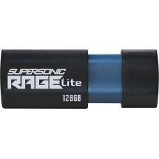 Patriot Supersonic Rage Lite 128 GB, USB stick (black/blue, USB-A 3.2 Gen 1)