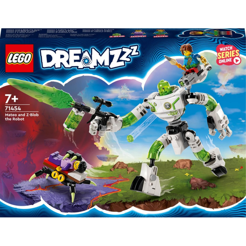 Lego 71454 DREAMZzz Mateo and Robot Z-Blob Construction Toy