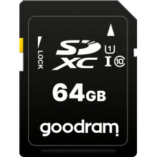 Goodram Tab GoodRam S1A0 MicroSDXC 64 GB Class 10 UHS-I (S1A0-0640R12)