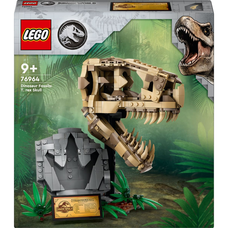 Lego 76964 Jurassic World Dinosaur Fossils: T. Rex Head Construction Toy
