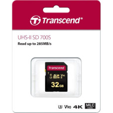 Transcend SDHC 700S         32GB Class 10 UHS-II U3 V90