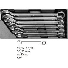 Yato WKŁADKA DO SZUFLADY KLUCZE PŁASKO-OCZKOWE 6 elem. 22-32mm  5532