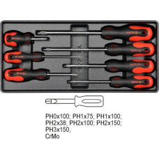 Yato WKŁADKA DO SZUFLADY WKRĘTAKI 7 elem.  5536