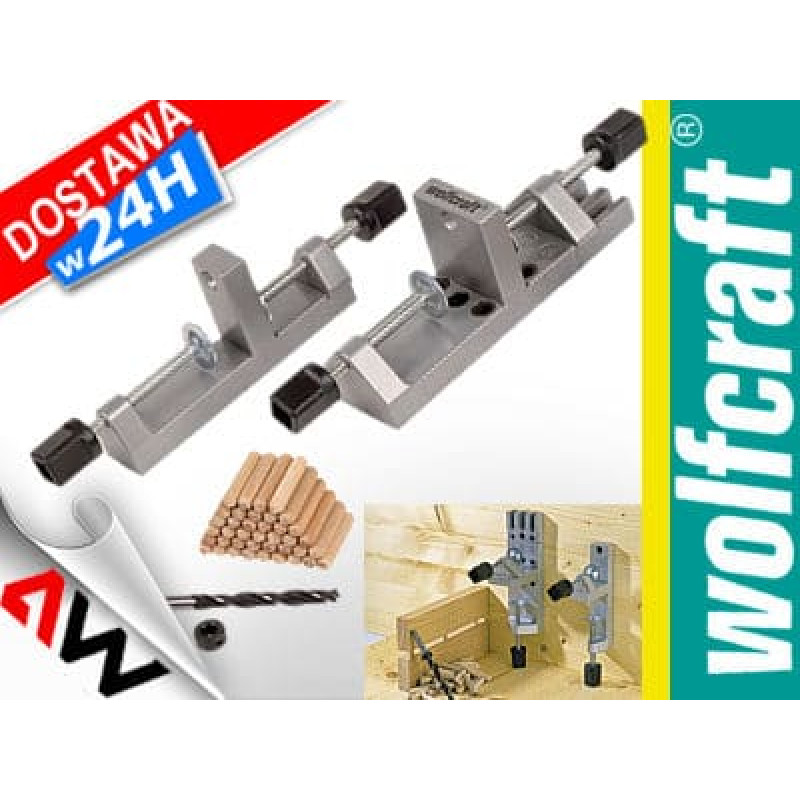 Wolfcraft ZESTAW DO POŁĄCZEŃ KOŁKOWYCH