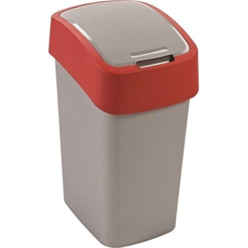 Curver/Keter CURVER KOSZ NA ŚMIECI FLIP BIN 10L /CZERWONY