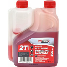 Awtools AW 2T ENGINE OIL SEMISYNTHETIC TC 500ml