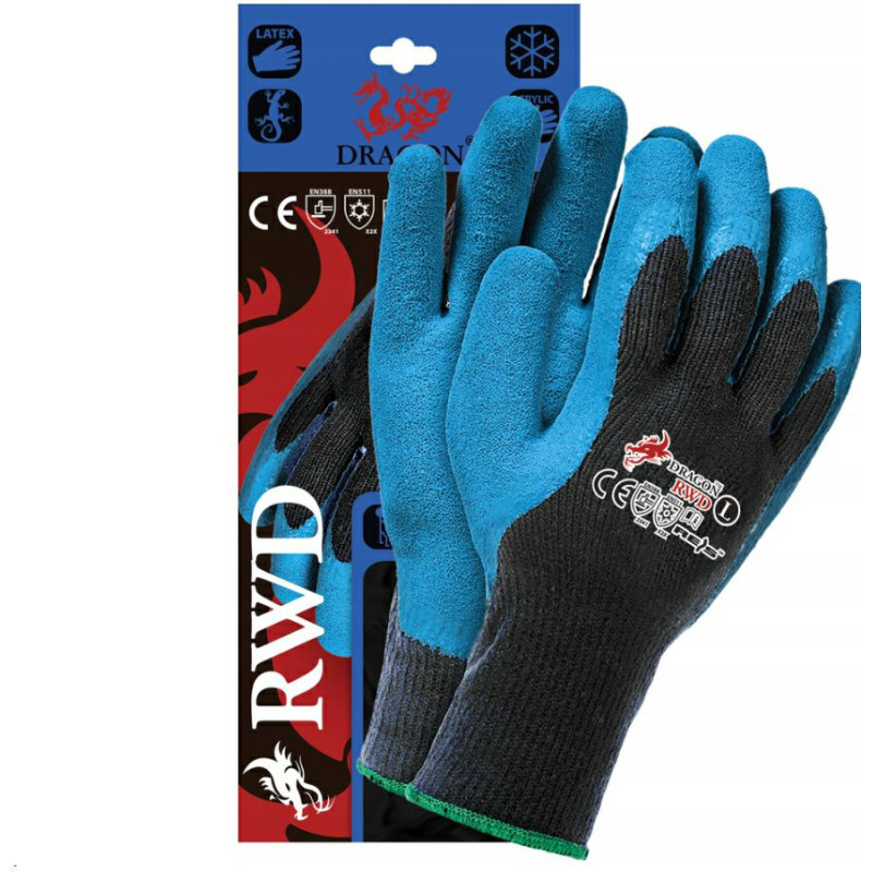 Raw-Pol RĘKAWICE ROBOCZE DRAGON OCIEPLANE XXL