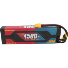 Gens Ace Advanced 4500mAh 11.4V 100C 3S1P HardCase Lipo Battery Pack with XT60