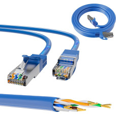 Extralink Kat.6A S/FTP 2m | LAN Patchcord | Copper twisted pair, 10Gbps