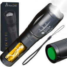 Extralink EFL-1008 Freya | LED Flashlight | battery, 10W, 200lm