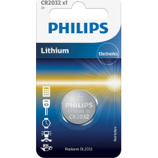 Philips Lithium 3.0V Knopfzelle CR2032