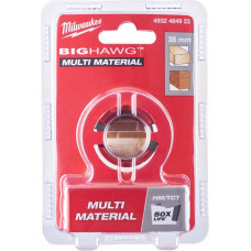 Milwaukee OTWORNICA BIG HAWG 35mm MULTI MATERIAL