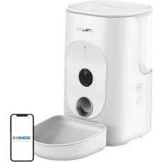 Dogness F15 WiFi 4L smart food dispenser with camera with plastic container (white)