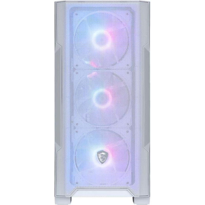 MSI CASE MICROTOWER MATX W/O PSU/MAG FORGE M100R WHITE MSI