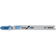 Bosch JIGSAW BLADE T118BF 5PCS METAL