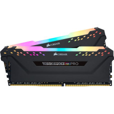 Corsair DDR4 - 16 GB -3600 - CL - 18 - Dual Kit -  Vengeance RGB PRO (black, CMW16GX4M2D3600C18)