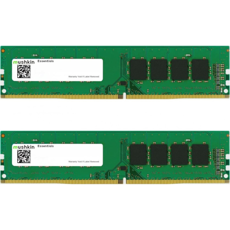 Mushkin DDR4 - 64 GB -3200 - CL - 22 - Dual Kit, RAM (MES4U320NF32GX2, Essentials)