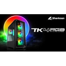 Sharkoon TK4 RGB, tower case (black, tempered glass)