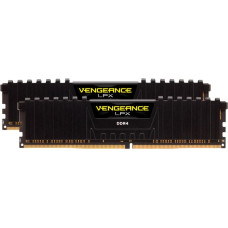 Corsair DDR4 - 64 GB -3600 - CL - 18 - Dual Kit, RAM (black, CMK64GX4M2D3600C18, Vengeance LPX)