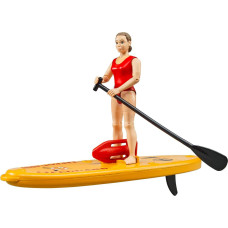 Bruder bworld Life Guard with Stand Up P. - 62785