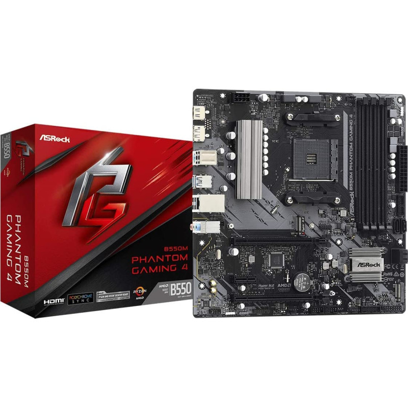 Asrock B550M PHANTOM GAMING 4, motherboard