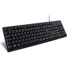 Inter-Tech DE layout - Inter-Tech K-118, keyboard (black)