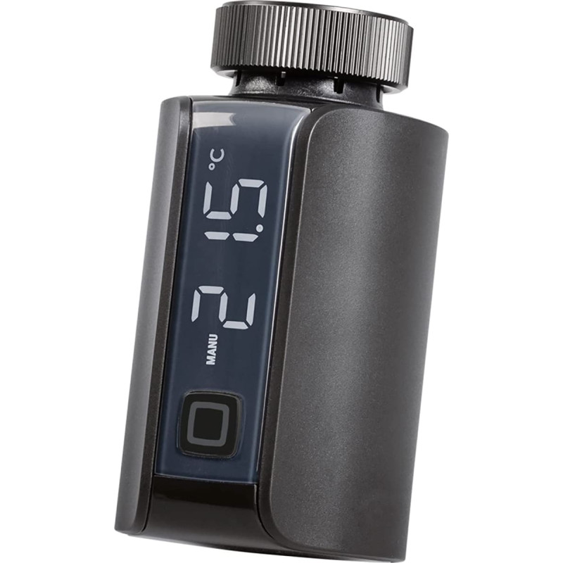 Homematic Ip radiator thermostat Evo (HmIP-eTRV-EA), heating thermostat (anthracite)