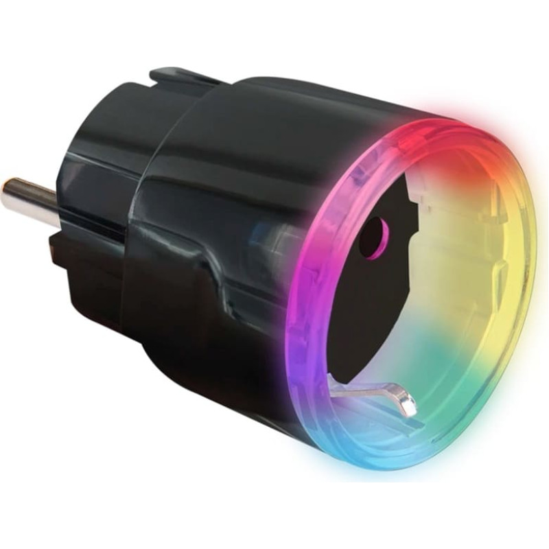 Shelly Plus Plug S, switchable socket (black)