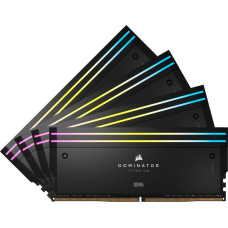 Corsair DDR5 - 64GB - 6000 - CL - 36 (4x 16 GB) quad kit, RAM (black, CMP64GX5M4B6000C36, Dominator Titanium, INTEL XMP)