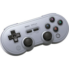 8Bitdo SN30 Pro (Hall Effect Joystick), Gamepad (grey)