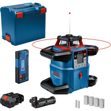 Bosch cordless rotary laser GRL 600 CHV Professional, 18Volt (blue, without battery and charger, red laser line, in L-BOXX)