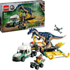 Lego 76966 Jurassic World Dinosaur Missions: Allosaurus Transporter, construction toy