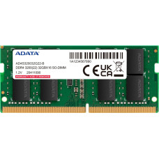 Adata DDR4 - 16GB - 3200 - CL - 22, Single RAM (black, GD4S3200316G-SMI, Gold Tray)