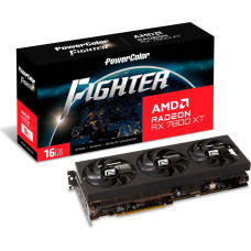 Powercolor Radeon RX 7800 XT Fighter 16GB OC (RDNA 3, GDDR6, 3x DisplayPort, 1x HDMI 2.1)