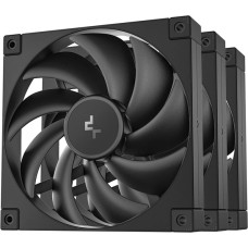 Deepcool FD14 140x140x25, case fan (black, pack of 3, 140 mm)