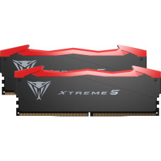 Patriot DDR5 - 48GB - 7600 - CL - 36 (2x 24 GB) dual kit, RAM (black, PVX548G76C36K, Viper Elite 5 RGB, INTEL XMP)