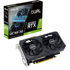 Asus GeForce RTX 3050 DUAL V2, graphics card (Lite Hash Rate, 3x DisplayPort, 1x HDMI 2.1)