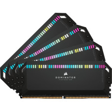 Corsair 64 GB DDR5-6400 Kit, memory (black, CMT64GX5M4B6400C32, Dominator Platinum RGB, XMP)