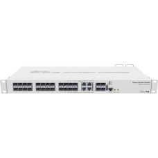 Mikrotik Switch|MIKROTIK|CRS328-4C-20S-4S+RM|Type L2|Rack 1U|4x10/100/1000BASE-T/SFP combo|20xSFP|4xSFP+|1xRJ45|CRS328-4C-20S-4S+RM