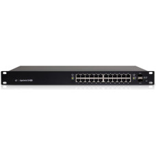 Ubiquiti Switch|UBIQUITI|Rack 1U|24x10Base-T / 100Base-TX / 1000Base-T|2xSFP|1xConsole|ES-24-250W