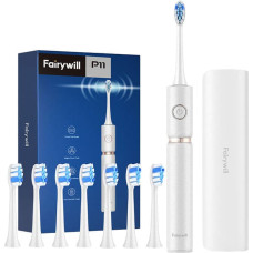 Fairywill Sonic toothbrush with head set and case FairyWill FW-P11 (white)