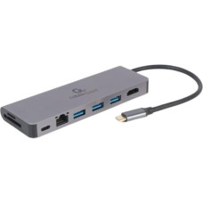 Gembird I/O ADAPTER USB-C TO HDMI/USB3/5IN1 A-CM-COMBO5-05 GEMBIRD