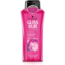 Schwarzkopf Gliss Kur Supreme Length Szampon do włosów oczyszczający 400ml