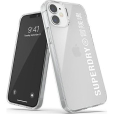 Dr Nona SuperDry Snap iPhone 12 mini Clear Case white/white 42593