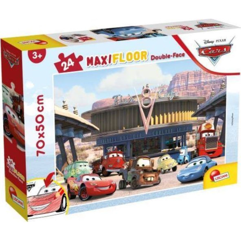 Lisciani Bilateral puzzle Maxi 24 Cars